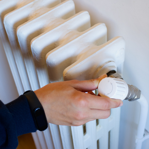 Professional heating service by Jack The Plumber, showcasing radiator repairs and installations in Birmingham.